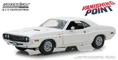 Dodge Challenger R/T "Vanishing Point" (1970) Greenlight 1/18