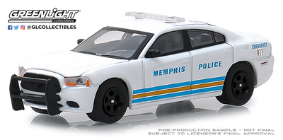 Dodge Charger - Policía de Memphis (Tennesse) (2011)  Greenlight 1/64 