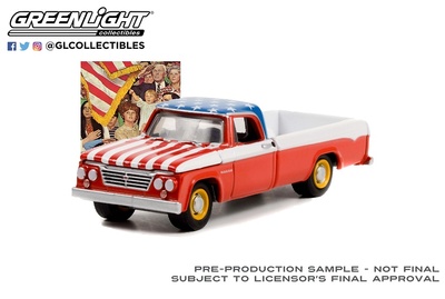 Dodge D-200 - Norman Rockwell (1962) Greenlight 1/64