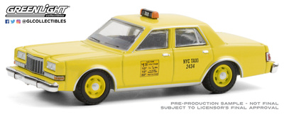 Dodge Diplomat Taxi de Nueva York (1984) Greenlight 1/64