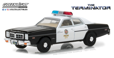 Dodge Mónaco Policia Metropolitana "Terminator" (1977) Greenlight 1/64