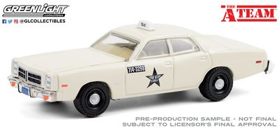 Dodge Monaco Taxi "Equipo A" (1978) Greenlight 1/64