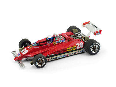 Ferrari 126 C2 "1º GP. San Marino" nº 28 Didier Pironi (1982) Brumm 1/43