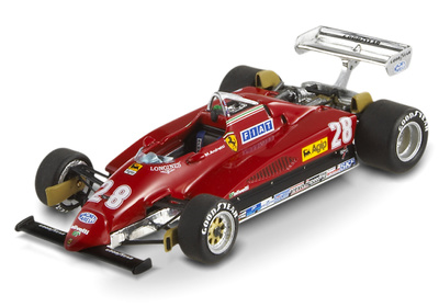 Ferrari 126 C2 "GP. Italia" nº 28 Mario Andretti (1982) Hot Wheels 1/43