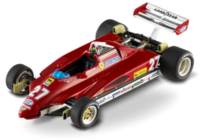 Ferrari 126 C2 "GP. San Marino" nº 27 Gilles Villeneuve (1982) Hot Wheels Elite 1/43