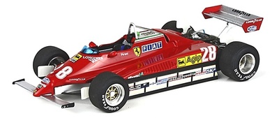 Ferrari 126 C2 "GP. San Marino" nº 28 Didier Pironi (1982) BBR 1/43