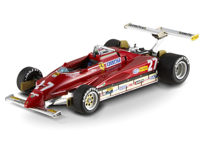 Ferrari 126 C2 "GP. USA" nº 27 Gilles Villeneuve (1982) Hot Wheels 1/43