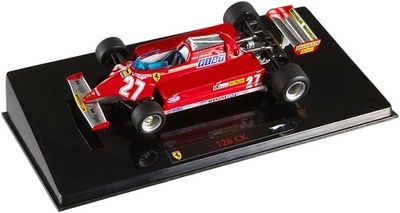 Ferrari 126 CK nº 27 Gilles Villeneuve (1981) Hot Wheels 1/43
