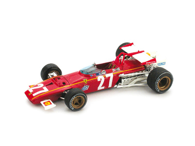 Ferrari 312 B "8º GP Belgica" nº 27 Jacky Ickx (1970) Brumm 1/43