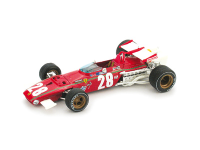 Ferrari 312 B "GP. Bélgica" nº 28 Ignacio Giunti (1970) Brumm 1/43