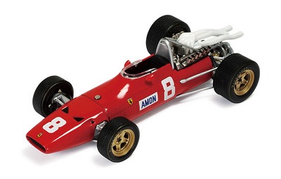 Ferrari 312 F1 "GP. Alemania" nº 8 Chris Amon (1967) Ixo 1/43