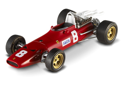 Ferrari 312 F1 "GP. Silverstone" nº 8 Chris Amon (1967) Hot Wheels 1/43