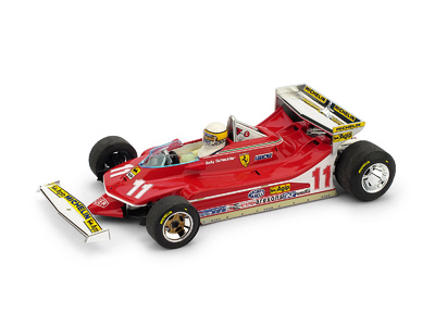 Ferrari 312 T4 "GP. Mónaco" nº 11 Jody Scheckter (1979) Brumm 1:43