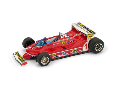 Ferrari 312 T5 "GP. Mónaco" nº 1 Jody Scheckter (1980) Brumm 1:43