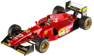 Ferrari 412 T1 "GP. Gran Bretaña" nº 27 Jean Alesi (1994) Hot Wheels 1/43