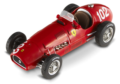 Ferrari 500 F2 "GP. Nurburgring" n º 102 Nino Farina (1952) Hot Wheels Elite 1/43