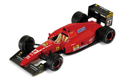 Ferrari F92A "GP. Francia" nº 27 Jean Alesi (1992) Ixo 1/43