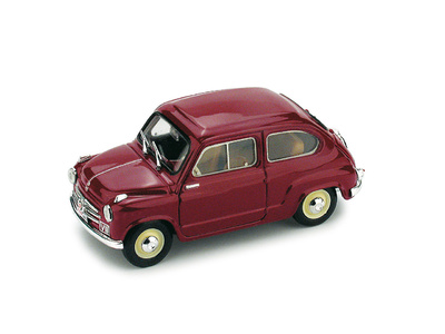 Fiat 600 "Polizia Stradale" (1955) Brumm 1/43