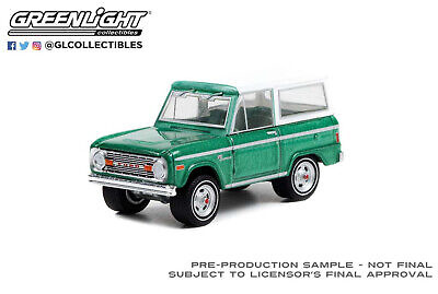 Ford Bronco "Barrett-Jackson 9" (1972) Greenlight 1/64