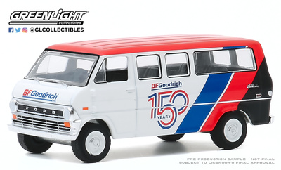 Ford Club Wagon - BFGoodrich 150 Aniversario (1971) Greenlight 1/64