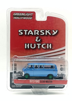 Ford Club Wagon "Starsky and Hutch" (1972) Green Machine 1/64