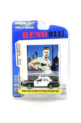 Ford Crown Victoria Police Interceptor - Reno 911!  (1998) Greenmachine 1/64