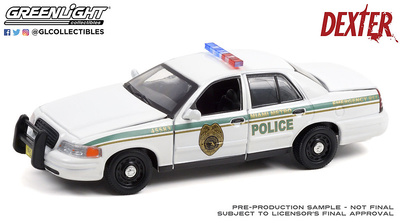 Ford Crown Victoria - Policia Metropolitana de Miami "Dexter" (2001) Greenlight 1/43