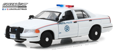 Ford Crown Victoria Policia Postal de EEUU (USPS) (2010) Greenlight 1/43