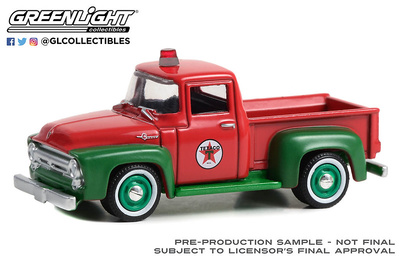 Ford F-100 - Texaco (1954) Greenlight 1/64