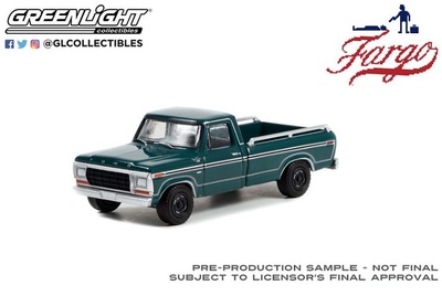Ford F-150 Ranger XLT "Fargo serie TV" (1978) Greenlight 1/64
