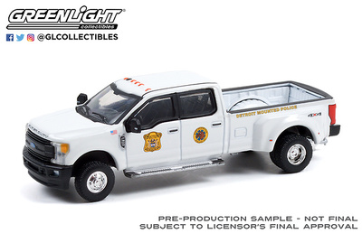 Ford F-350 Dually "Policía de Detroit" (2017) Greenlight 1/64