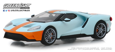 Ford GT Heritage "Gulf" (2019) Greenlight 1/43