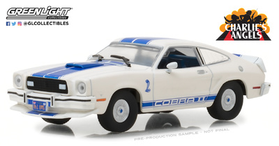 Ford Mustang Cobra II pelicula Los ángeles de Charlie (1976) Greenlight escala 1/43