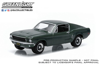 Ford Mustang GT Fastback (1968) Greenlight 1/64