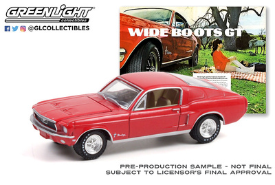 Ford Mustang GT "Wide Boots GT" (1968) Greenlight 1/64