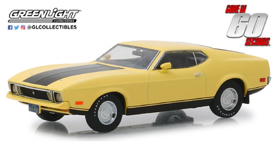 Ford Mustang Mach 1 Eleanor de la pelicula Gone in 60 seconds (1973) Greenlight escala 1/43