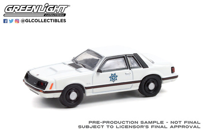 Ford Mustang SSP - Policia Dpto. Arizona (1982) Greenlight 1/64