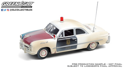 Ford Patrulla Fronteriza de Tijuana - México (1949) Greenlight 1/43