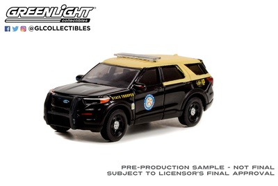 Ford Police Interceptor Utility - Patrulla Estatal de carreteras de Florida " (2021) Greenlight 1/64