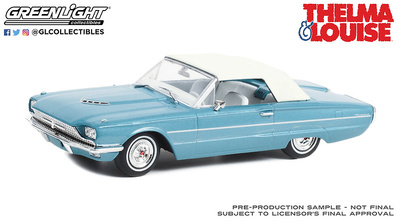 Ford Thunderbird capota cerrada (1966) Thelma & Louise (1991) Greenlight 1/43