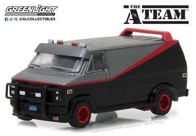 Furgoneta GMC Vandura de la serie El Equipo A (1983) Greenlight 1/64