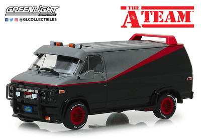 Furgoneta GMC Vandura serie tv El Equipo A Greenlight escala 1/43