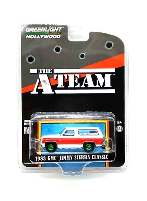 GMC Jimmy "Equipo A" (1983) Green Machine 1/64