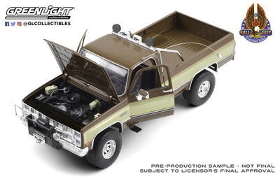 GMC K-2500 Fall Guy Stuntman Association (1982) Greenlight 1/18