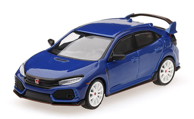 Honda Civic Type R (FK8) Aegean Blue Modulo Edition (2018) TSM 1/64