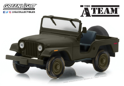 Jeep CJ-5 Serie Tv - El equipo A - (1983) Greenlight escala 1/43