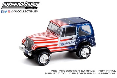 Jeep CJ-7 - Santini Air (1982) Greenlight 1/64