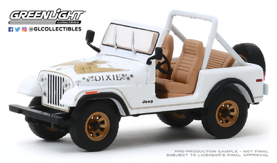 Jeep CJ7 "Golden Eagle" Dixie (1979) Greenlight 1/43