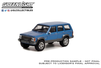 Jeep Cherokee "80 aniversario" (1991) Greenlight 1/64