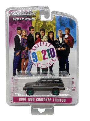 Jeep Cherokee - Beverly Hills (1988) Green Machine 1/64